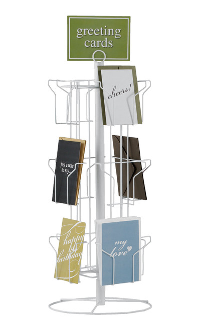 12-Pocket Rotating Greeting Card Rackzoom 12-Pocket Rotating Greeting Card Rackzoom