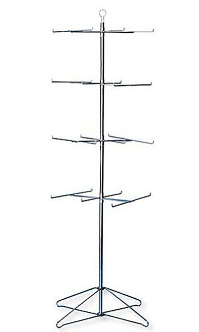 4-Tier Chrome Wire Spinner Rackzoom 4-Tier Chrome Wire Spinner Rackzoom