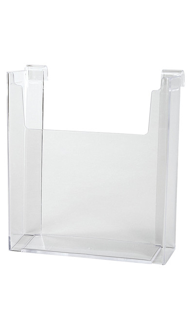 8 ½" x 11" Clear Acrylic Literature Holder for Wire Gridzoom 8 ½" x 11" Clear Acrylic Literature Holder for Wire Gridzoom