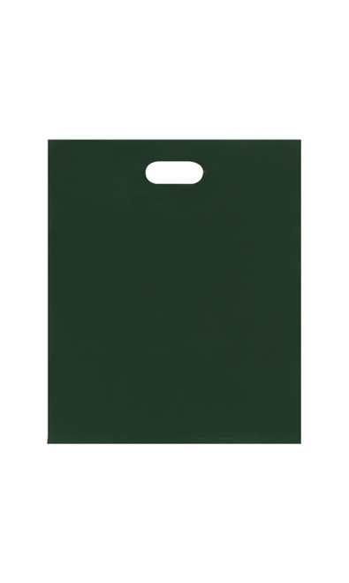 Large Low Density Dark Green Merchandise Bags - Case of 500zoom Large Low Density Dark Green Merchandise Bags - Case of 500zoom