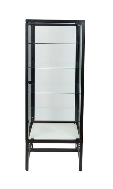 4 Shelf Modern Glass Display Towerzoom 4 Shelf Modern Glass Display Towerzoom