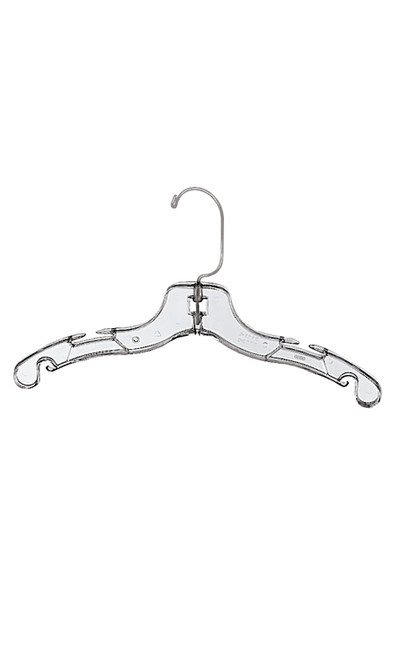 12 inch Plastic Children's Dress Hangerszoom 12 inch Plastic Children's Dress Hangerszoom