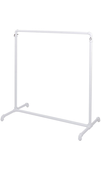 Boutique White Pipe Single Rail Ballet Bar Clothing Rackzoom Boutique White Pipe Single Rail Ballet Bar Clothing Rackzoom