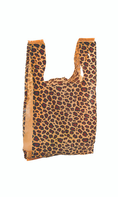 Small Leopard Print Plastic T-Shirt Bags - Case of 1,000zoom Small Leopard Print Plastic T-Shirt Bags - Case of 1,000zoom