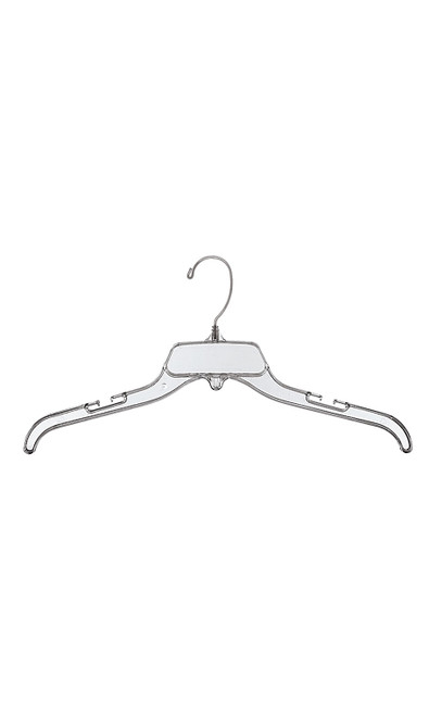 17 inch Break-Resistant Plastic Dress Hangerszoom 17 inch Break-Resistant Plastic Dress Hangerszoom