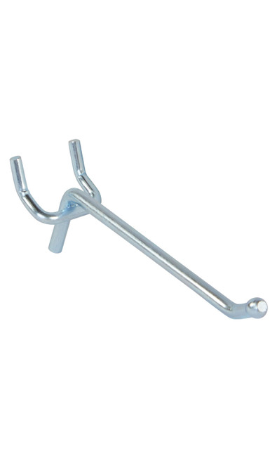 4 inch Chrome Peg Hook for ¼ inch Pegboardzoom 4 inch Chrome Peg Hook for ¼ inch Pegboardzoom