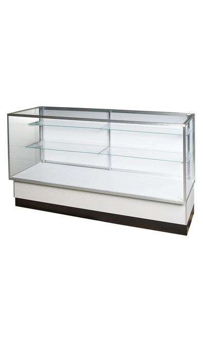 70 inch Full Vision Gray Metal Framed Display Case Ready To Assemblezoom 70 inch Full Vision Gray Metal Framed Display Case Ready To Assemblezoom