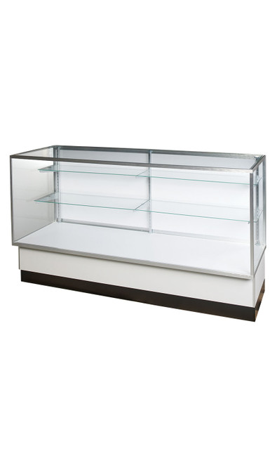 70 inch Full Vision Gray Metal Framed Display Case Ready To Assemblezoom 70 inch Full Vision Gray Metal Framed Display Case Ready To Assemblezoom
