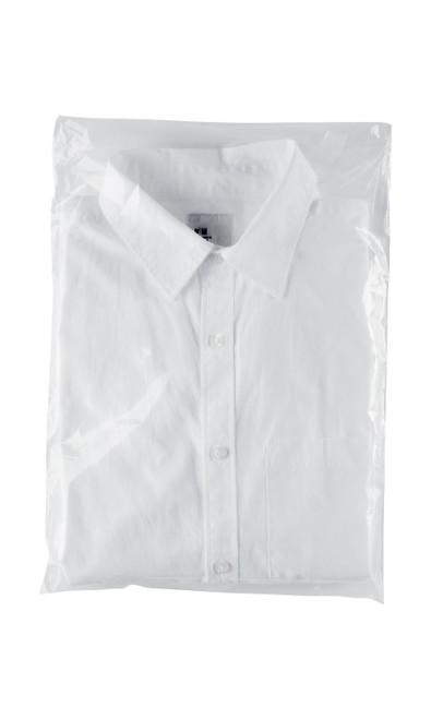Clear Plastic Dress Shirt Bags - Case of 500zoom Clear Plastic Dress Shirt Bags - Case of 500zoom