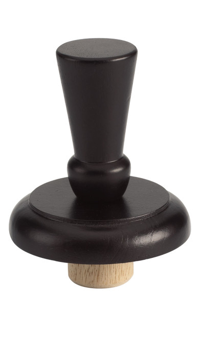 Black Wood Standard Neck Finial for Dressmaker Formzoom Black Wood Standard Neck Finial for Dressmaker Formzoom