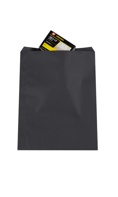 Large - Black Paper Merchandise Bags - Case of 500zoom Large - Black Paper Merchandise Bags - Case of 500zoom
