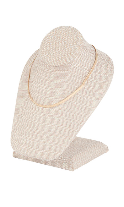 An image of the linen necklace display An image of the linen necklace display
