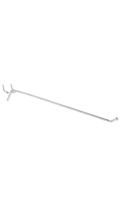 10 inch Chrome Peg Hook for 1/8 inch or 1/4 inch Pegboardzoom 10 inch Chrome Peg Hook for 1/8 inch or 1/4 inch Pegboardzoom