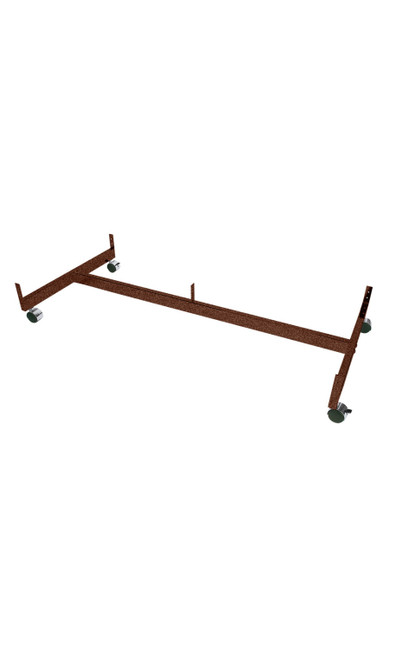 An image of the Made to Order 48"L Wire Grid Gondola Base with Casters An image of the Made to Order 48"L Wire Grid Gondola Base with Casters
