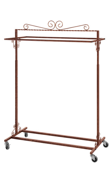 An image of the Boutique Cobblestone rolling rack An image of the Boutique Cobblestone rolling rack
