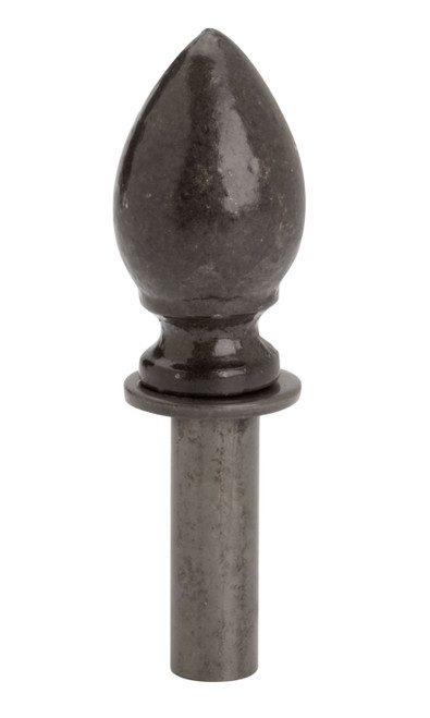 An image of the Boutique Raw Steel Teardrop Finial for Counter Merchandise Hooks An image of the Boutique Raw Steel Teardrop Finial for Counter Merchandise Hooks