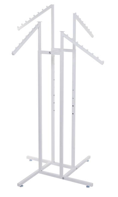 an image of the 4-way clothing rack an image of the 4-way clothing rack