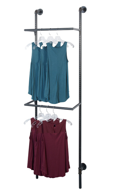 An image of the Boutique Pipe Outrigger System Kit 2 with various shirts displayed on it An image of the Boutique Pipe Outrigger System Kit 2 with various shirts displayed on it