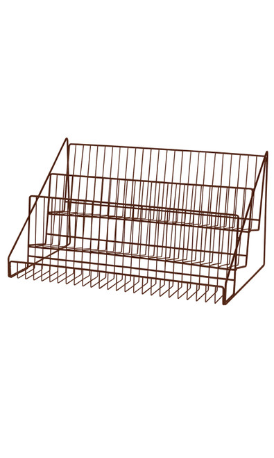 Made to Order Fine Textured Rustic Copper 3-Tier Wire Countertop Rackzoom Made to Order Fine Textured Rustic Copper 3-Tier Wire Countertop Rackzoom