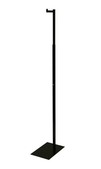 An image of the black adjustable single costumer An image of the black adjustable single costumer
