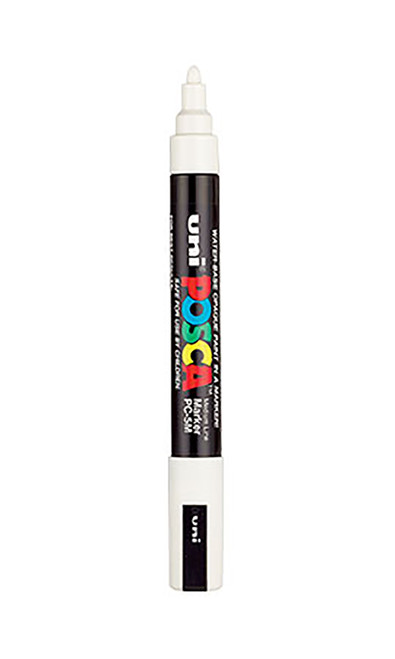 White Water Based Paint Marker with 1/8 inch tipzoom White Water Based Paint Marker with 1/8 inch tipzoom