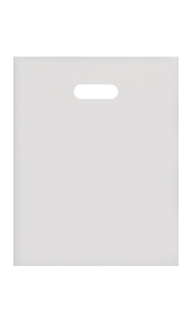 Medium Clear Frosted Plastic Merchandise Bags - Case of 250zoom Medium Clear Frosted Plastic Merchandise Bags - Case of 250zoom