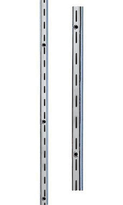 Heavy Duty 7 foot Chrome Slotted Standardzoom Heavy Duty 7 foot Chrome Slotted Standardzoom