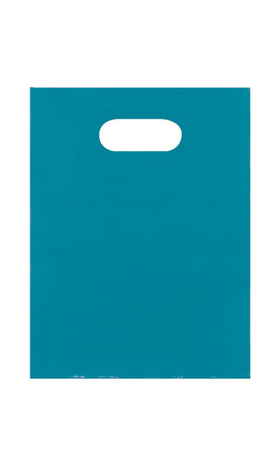Small Lightweight Low Density Teal Merchandise Bags - Case of 100zoom Small Lightweight Low Density Teal Merchandise Bags - Case of 100zoom