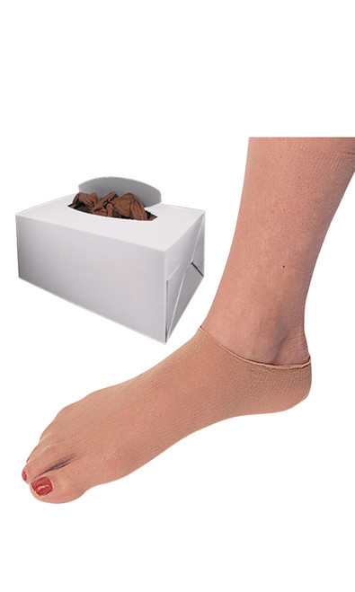 Women's Beige Sewn Bottom Footletszoom Women's Beige Sewn Bottom Footletszoom