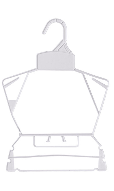Economy White Children's Plastic Clothing Hanger Setzoom Economy White Children's Plastic Clothing Hanger Setzoom