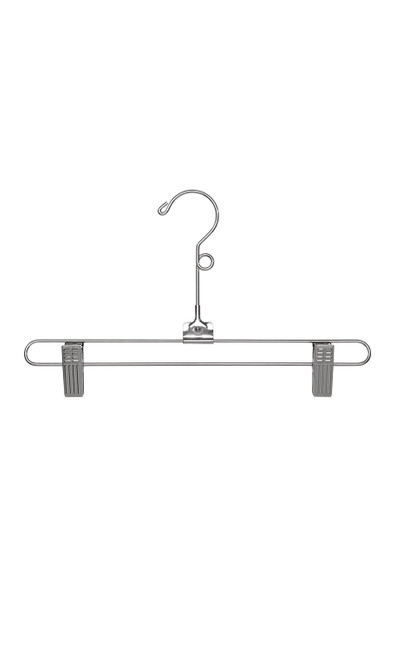 12 inch Chrome Metal Skirt and Pants Hangers Case of 100zoom 12 inch Chrome Metal Skirt and Pants Hangers Case of 100zoom