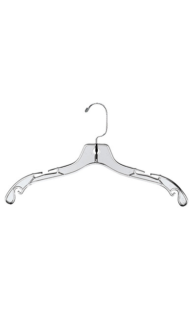 Heavy Weight 17 inch Plastic Dress Hangerszoom Heavy Weight 17 inch Plastic Dress Hangerszoom