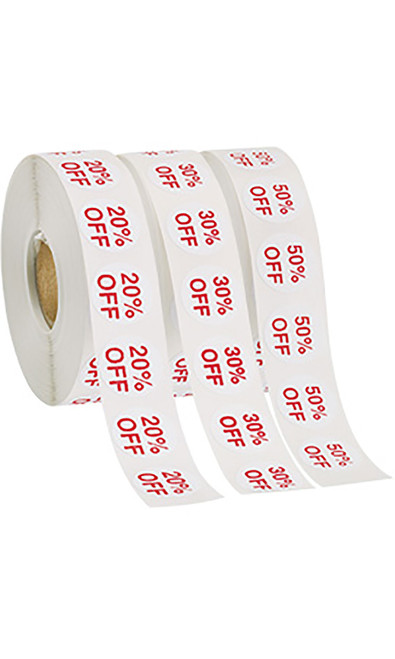 Self-Adhesive Discount Label Kitzoom Self-Adhesive Discount Label Kitzoom