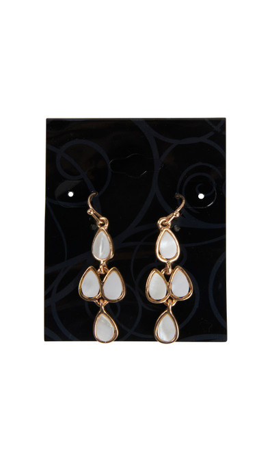 Black Swirl Earring Cardszoom Black Swirl Earring Cardszoom