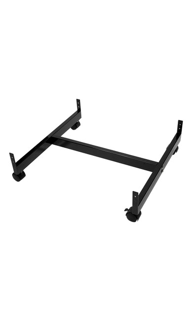 2 x 2 Foot Black Grid Gondola Base with Casterszoom 2 x 2 Foot Black Grid Gondola Base with Casterszoom