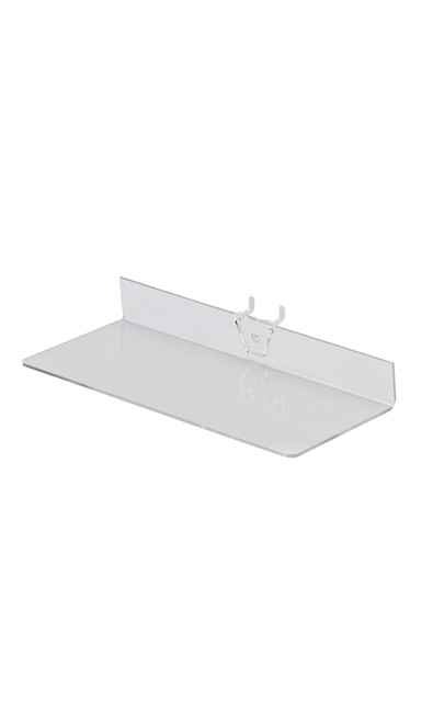 9 x 4 inch Clear Acrylic Shelf for Pegboardzoom 9 x 4 inch Clear Acrylic Shelf for Pegboardzoom
